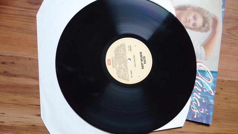 Olivia's Newton John Greatest Hits Vinyl Winyl LP UK press