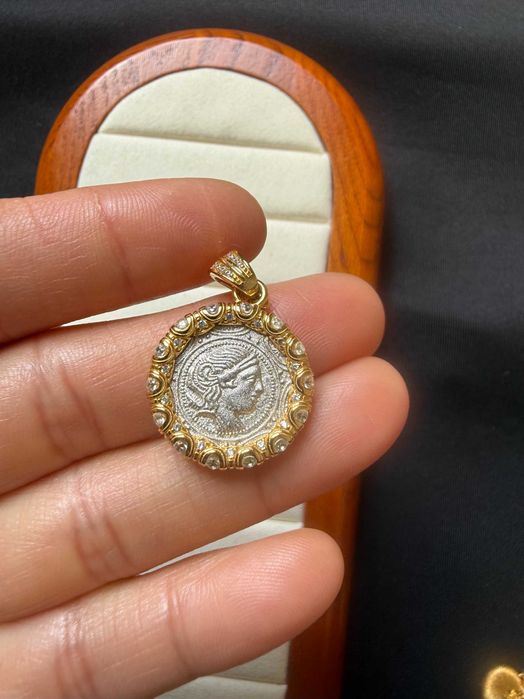 Pendentes em Prata 925 - Estilo Vintage e Moeda Antiga | Sterling Silver Pendants
