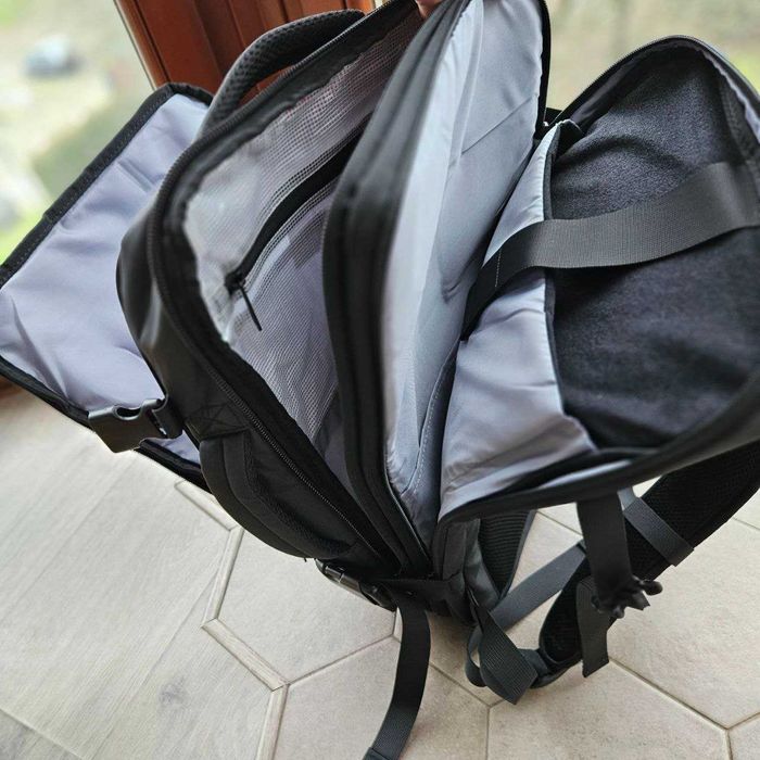 Mocny Plecak Do Samolotu Turystyczny Biznesowy Laptop 17,3 USB BANGE