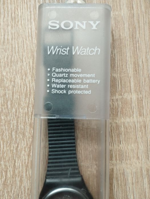 Zegarek kolekcjonerski Sony lata 90 nowy nie używany