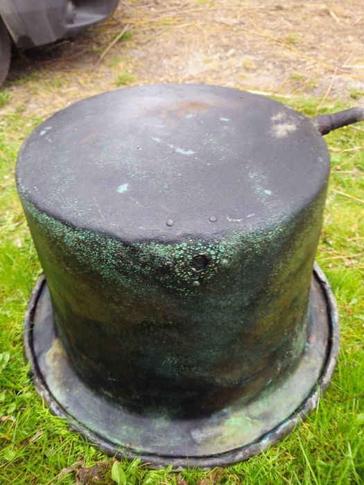 Kocioł miedziany duży