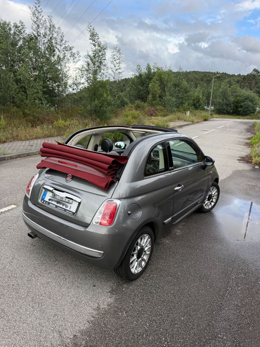 Fiat 500C 1.3 Multijet | Muito Económico (3.9L) | Teto de Abrir
