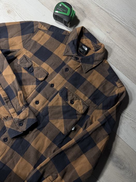 Сорочка The North Face трекінгова сорочка фланель outdoor тактична