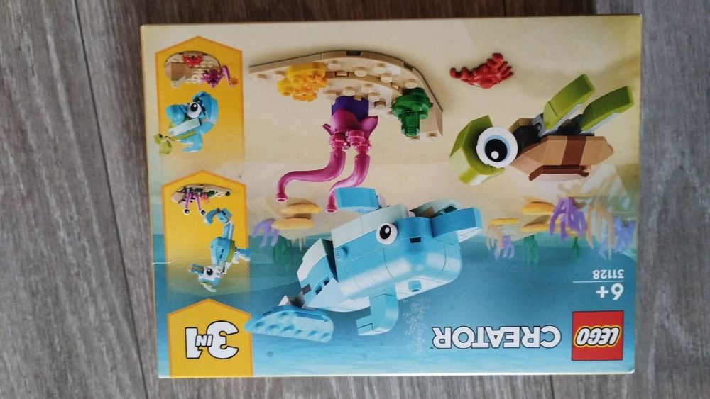 LEGO Creator 31128 Delfin i żółw Wrocław Krzyki •
