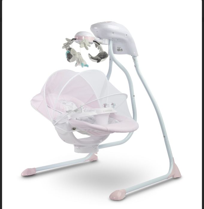 Заколисуючий центр Caretero raffi pink.