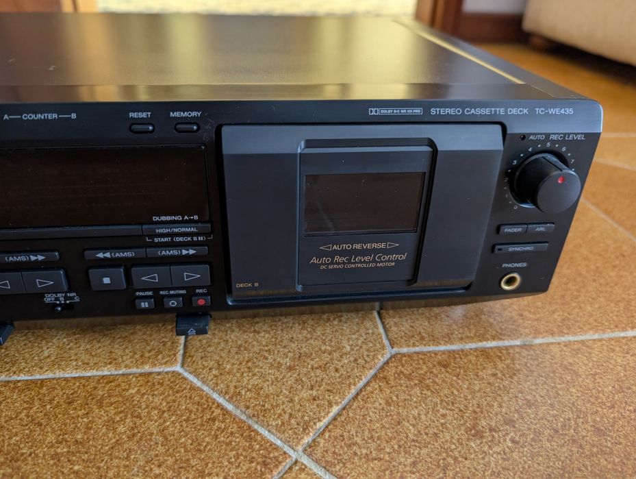 Leitor de Cassetes Sony TC-WE 435