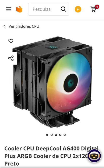 Cooler CPU DeepCool AG400