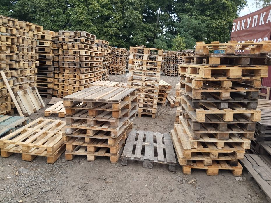 Продаж та Bикуп дерев'яних піддонів в м. Лозова