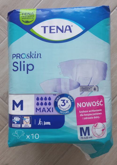 20 paczek Tena proskin Slip rozmiar M