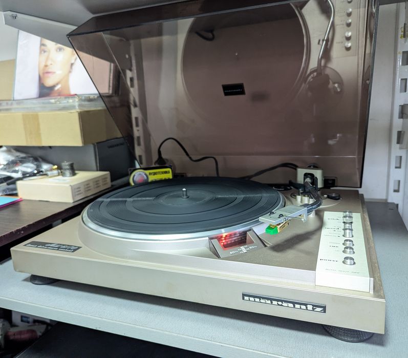 ТОП Виниловый проигрыватель Marantz Model 6170. Игла marantz 1000. JAPAN