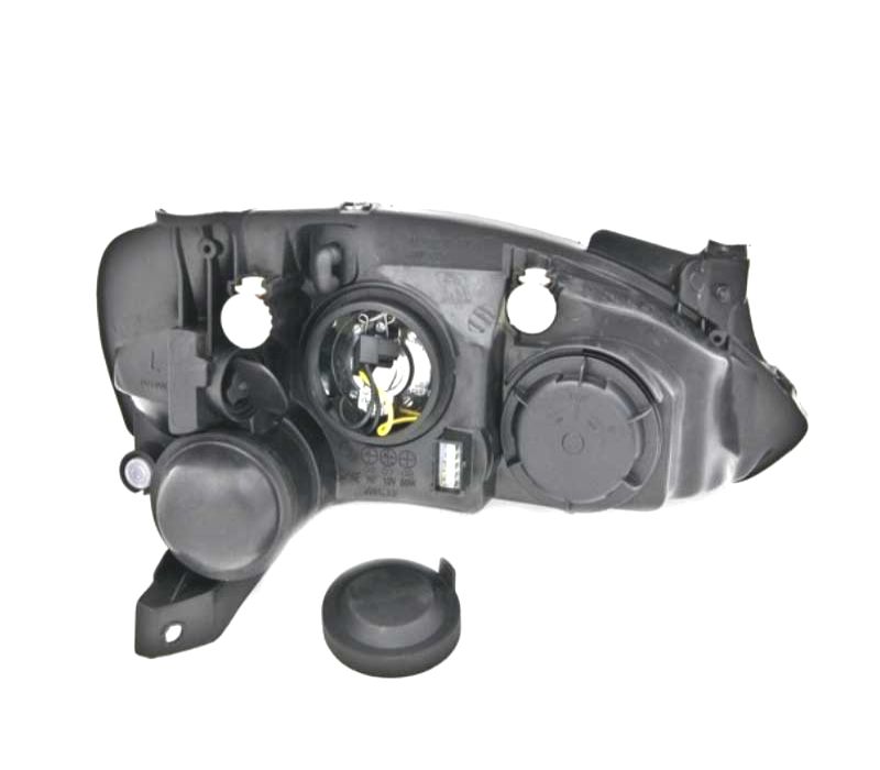 FARÓIS FRONTAIS PARA OPEL CORSA C FUNDO CROMADO