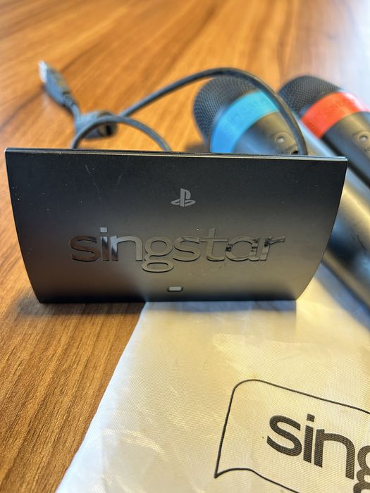 Sing Star Microfones sem fios, + Jogos Abba & Starter Pack