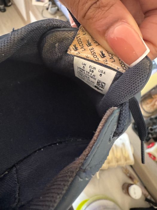 Sapatos Vintage Lacoste