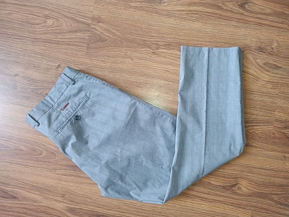 Spodnie garniturowe/ wizytowe męskie spodnie eleganckie