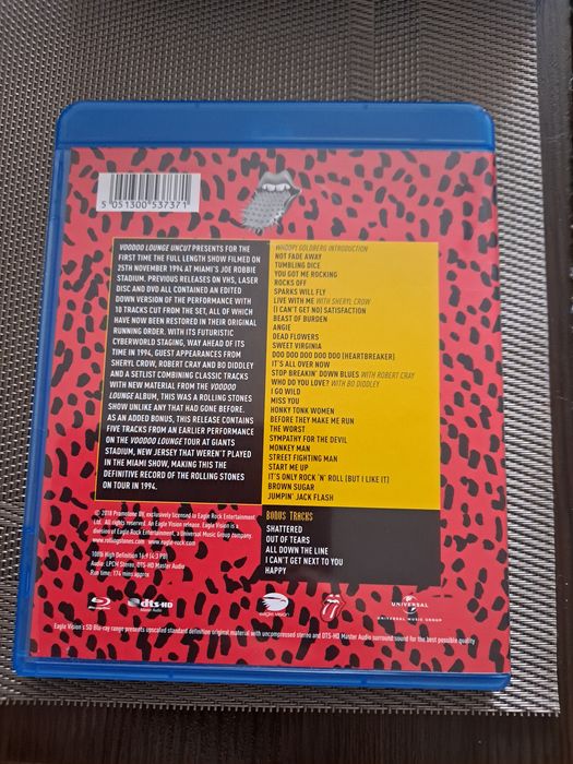 Rolling Stones Voodoo Lounge Uncut Blu-ray