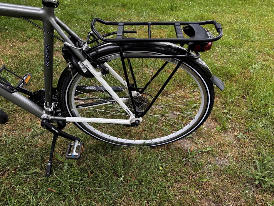 Trekkingowa Koga Confidence, Shimano Deore, Alu, Amor, Prądnica I INNE
