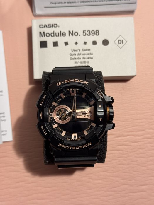 Zegarek Casio G-Shock 5398 różowe złoto