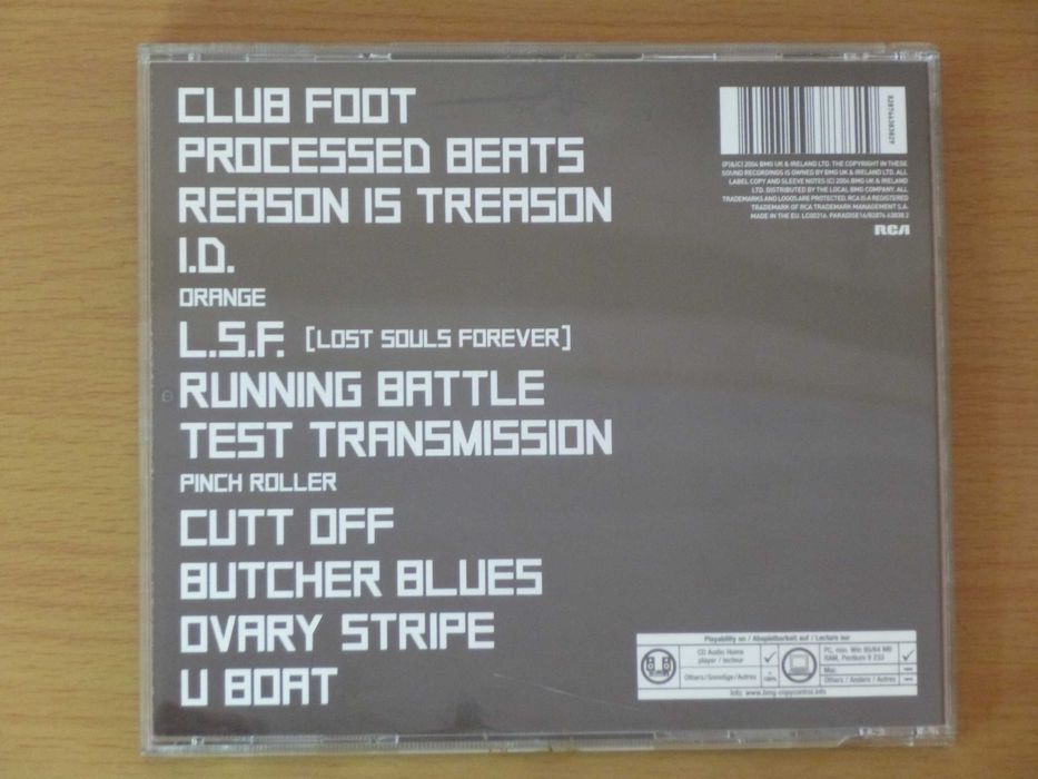CD musica rock de Kasabian