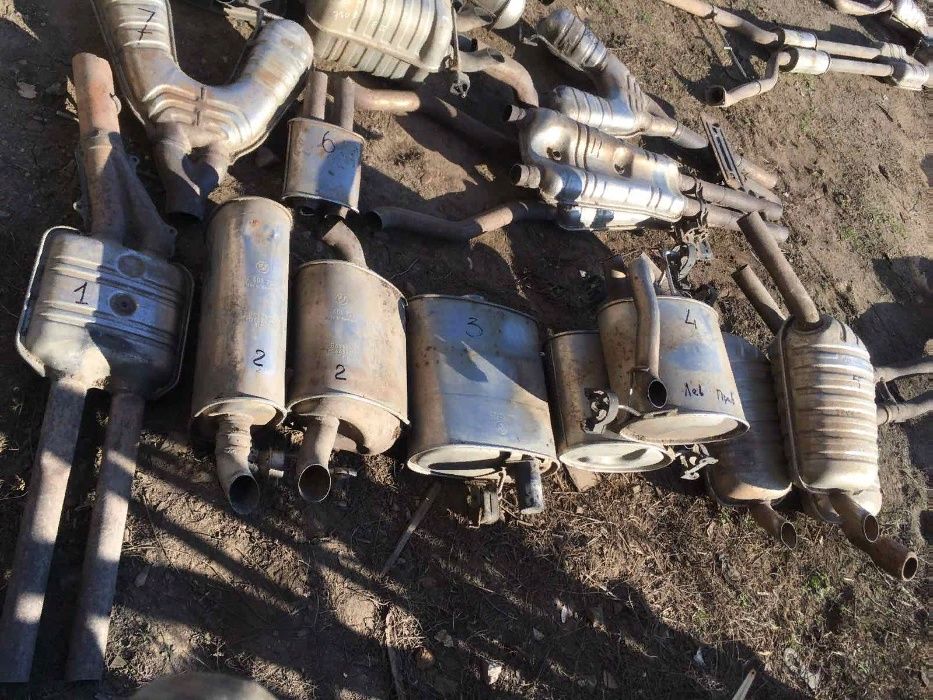 Глушители BMW оригинал, б\у