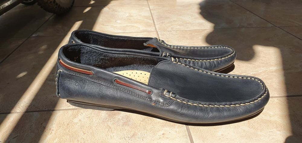 Mokasyny ze skóry DINGO rozmiar 43 wkładka 27,5cm stan bardzo dobry