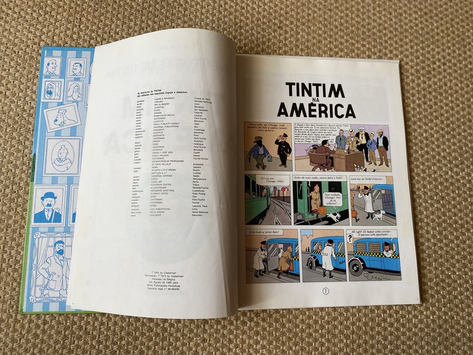 Tintim na América
