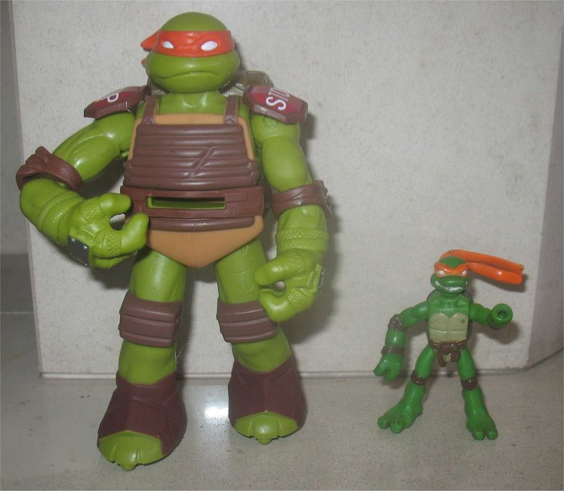 Playmates - Tartarugas Ninja - 2 Figuras Michelangelo