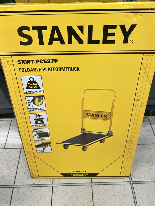 Wózek platforma Stanley Nowy!