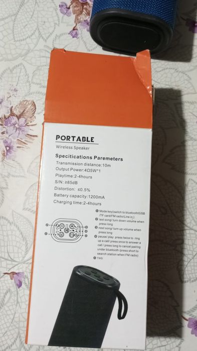 Блютуз колонка нова класна