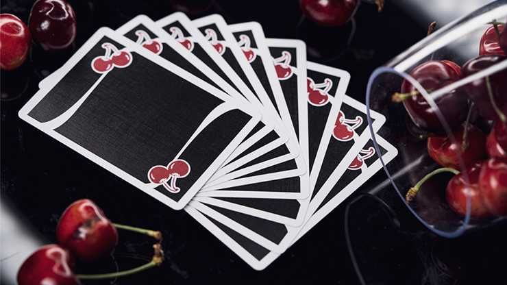 Baralho de Cartas Cherry Casino House True Black Hawk