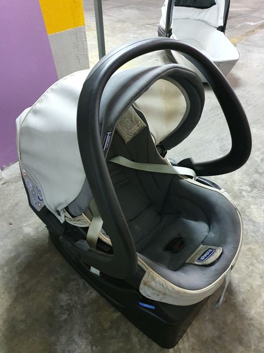 Trio Chicco - Alcofa / Ovo / Carro + cadeira chicco para carro
