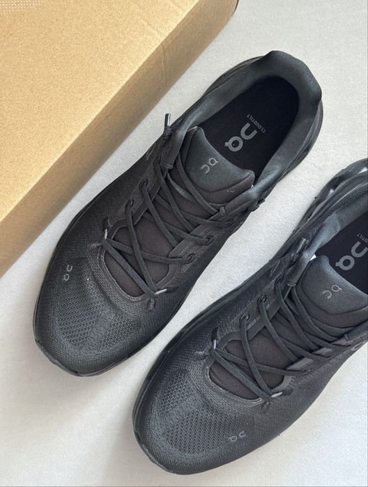 Легка Модель! Кросівки On Cloudtilt Black•Он (чорні) Легкі, on running cloud