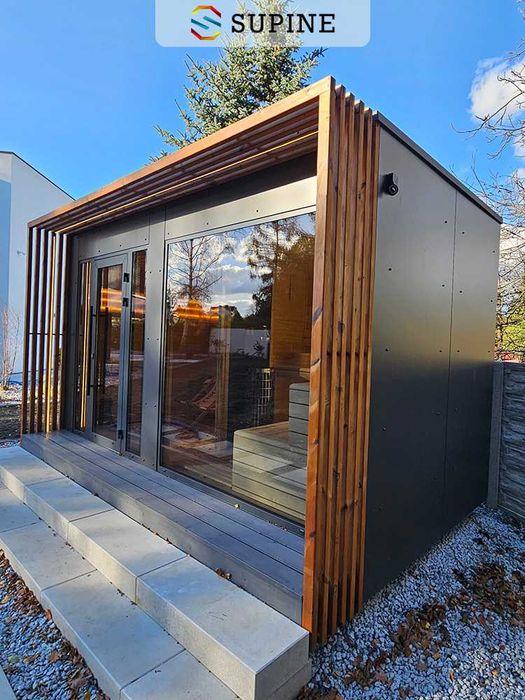 Sauna ogrodowa Nils 450 cm x 270 cm