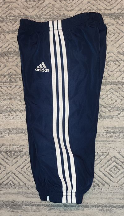 Spodnie dresy Adidas 9-12 m-c 80 cm NOWE granatowe