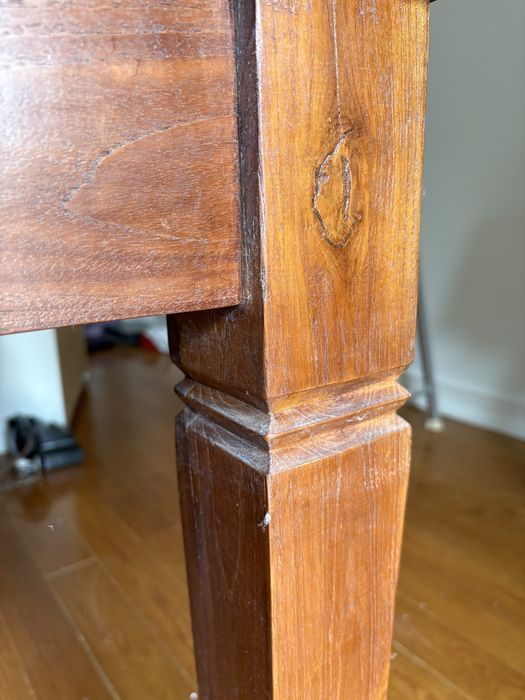 Mesa de jantar/escritorio - madeira macica