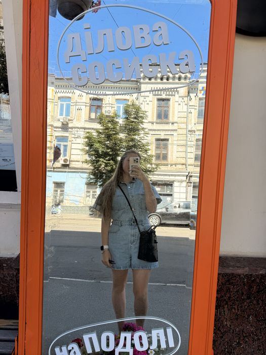 Джинсовий Комбінезон zara M