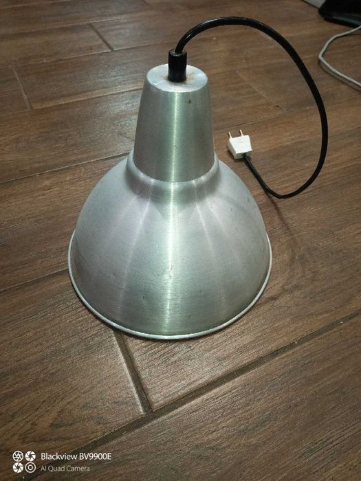 Светильник подвесной в стиле лофт, металл Диаметр: 25 см, высота 22 см