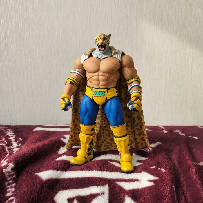 Фігурка King з Tekken 7 у масці ягуара 20 см, нова