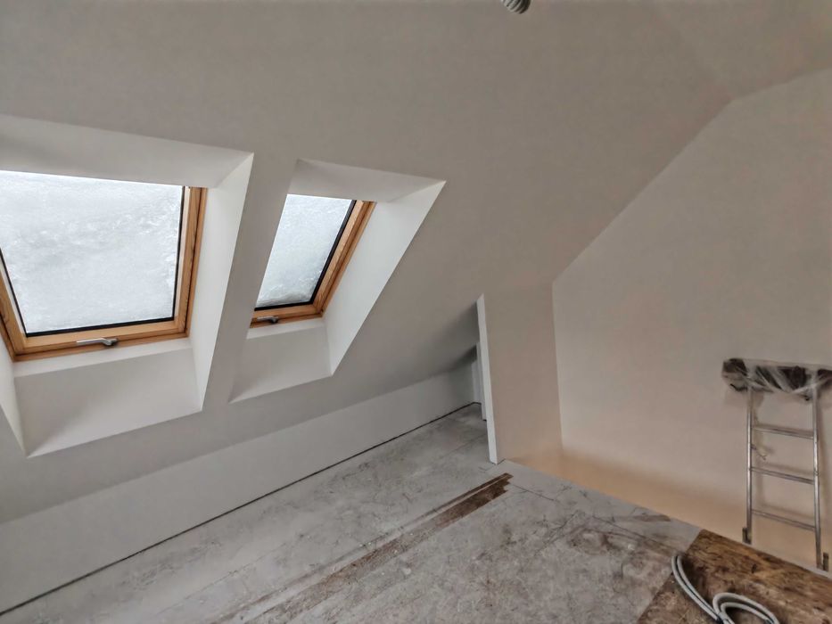 Szpachlowanie Malowanie Natryskowo, Zabudowa Poddasza GK