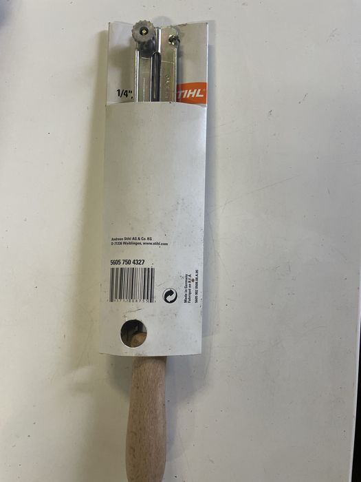 Державка з напильником Stihl d 4 мм 1,4" 3/8" Р оригінал 5605 750 4327