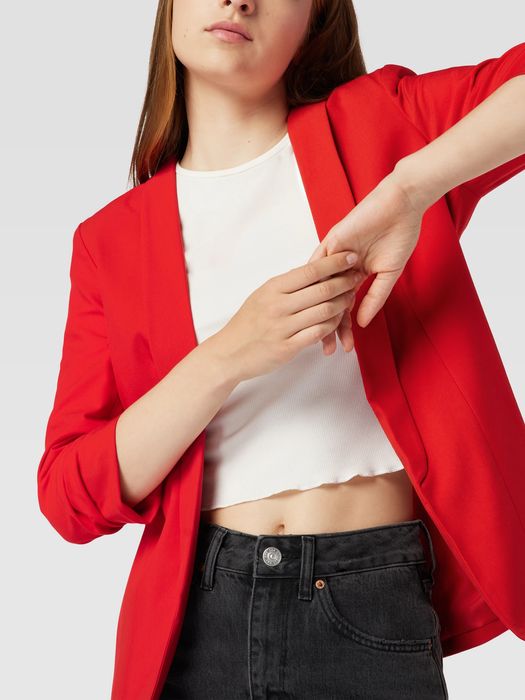 Marynarka czerwona elegancka Pieces S