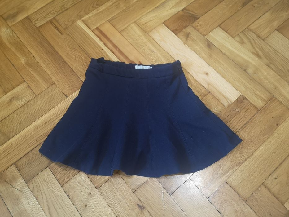 Spódnica ZARA 140 cm granatowa