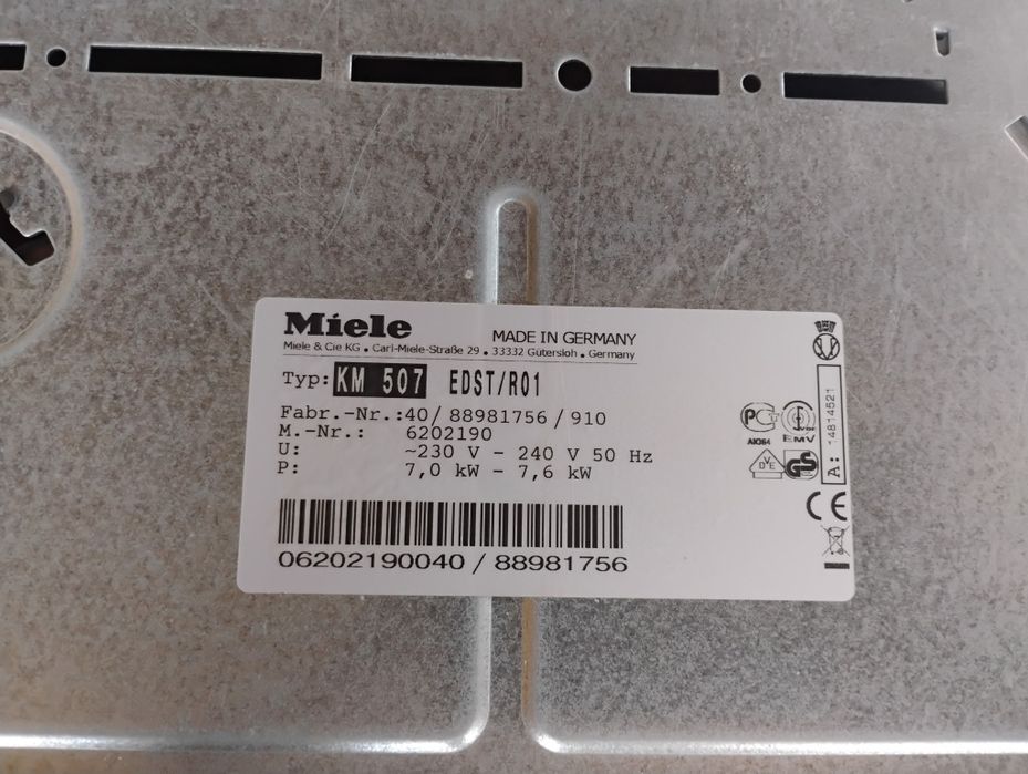 Płyta indukcyjna ceramiczna