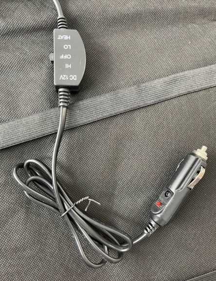 Накидка для сидіння автомобіля з підігрівом 12 в elegant