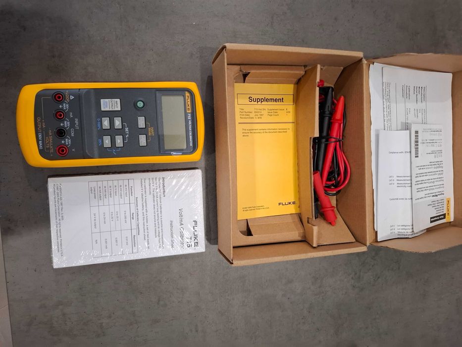 FLUKE 715 - Calibrador de Processo, Loop, Volt/mA.