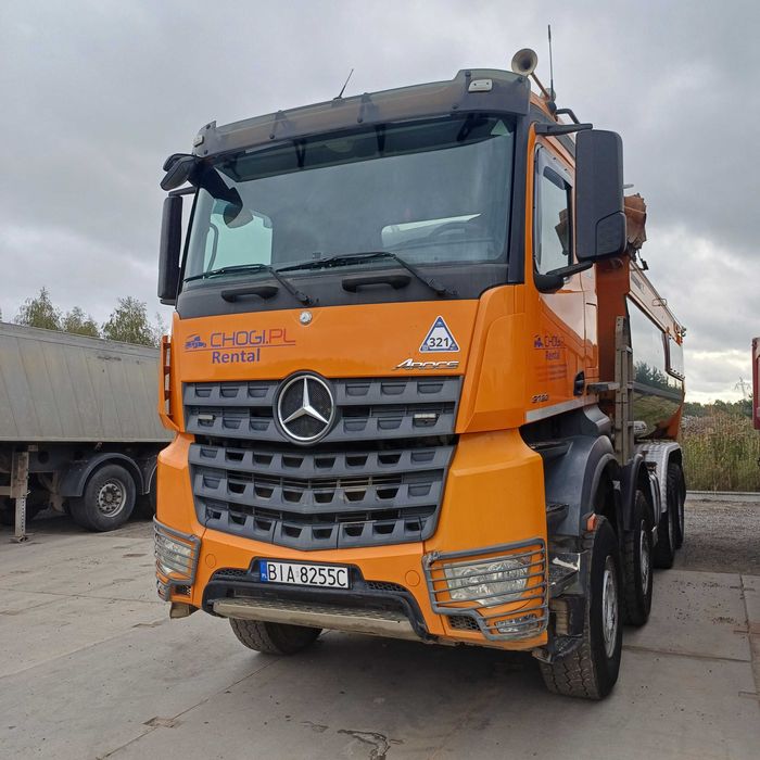 Wywrotka 4-osiowa Mercedes Actros - Wynajem