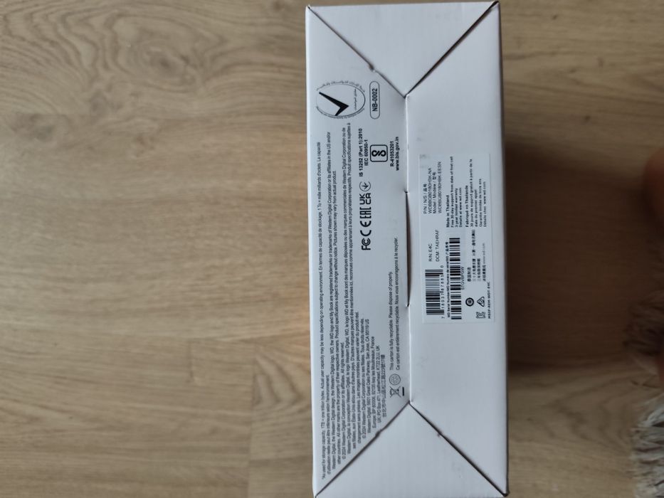 Жорсткий диск WD 3.5 18ТБ My Book USB 3.0 Чорний (WDBBGB0180HBK-EESN)