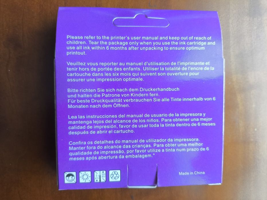 4 Tinteiros Compativeis Impressora Epson T0711-T0714 (modelos no anúnc