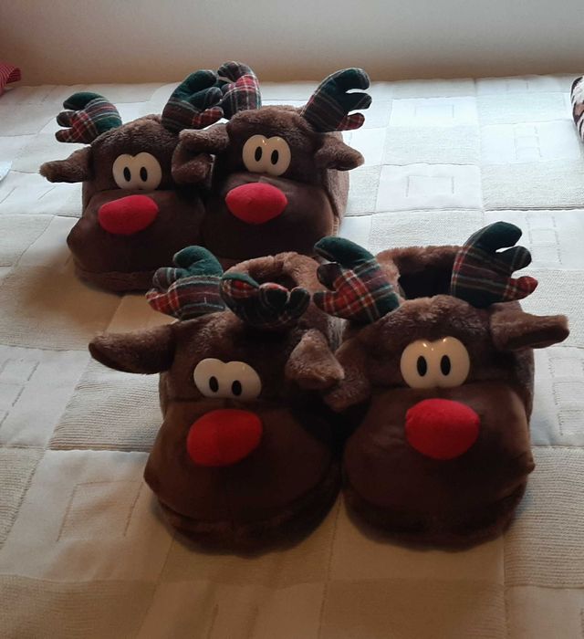 Pantufas Natal Novas