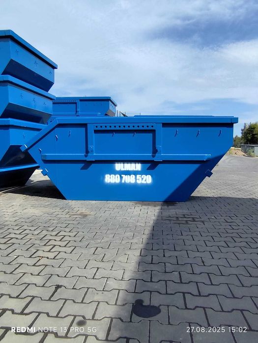 Wywóz gruzu odpadów budowlanych Kontenery na gruz i śmieci