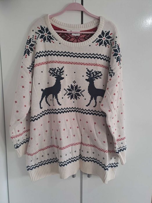 Sweter damski biały